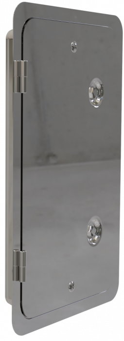 EW PLUS Kastentür Edelstahl