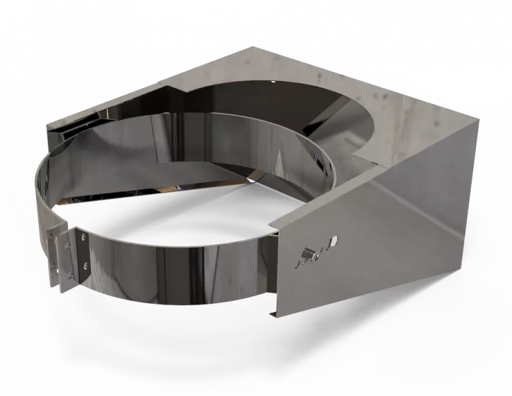 EW PLUS Tragende Wandhalterung 2–15 cm Edelstahl EW