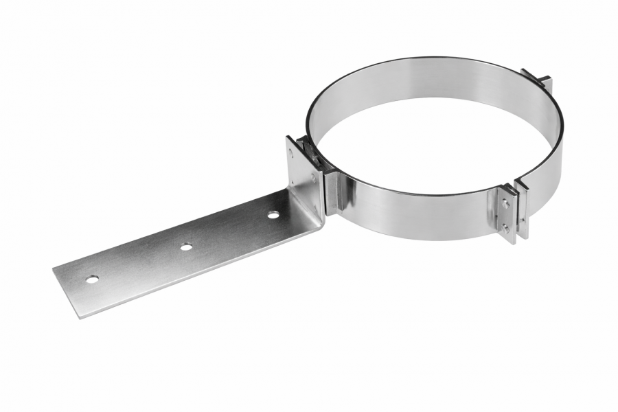 DW PLUS Edelstahl Befestigungsschelle 2-teilig