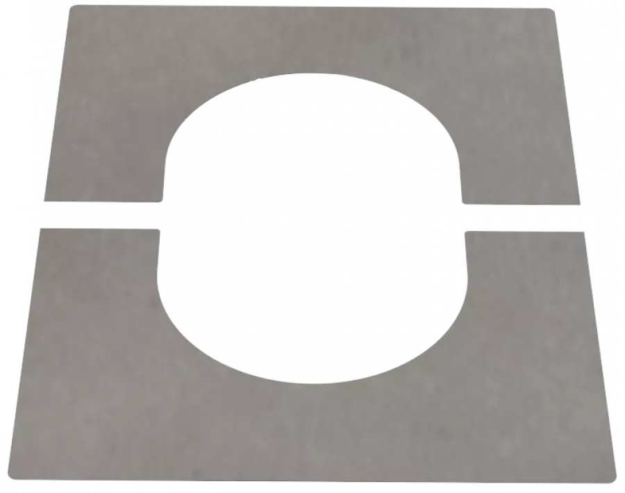 DW PLUS Teller-Rosette 2-teilig 0–40°, Doppelwandig - Edelstahl