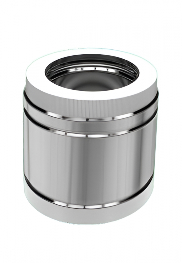 DW PLUS Längenelement 250 mm Doppelwandig - Edehlstahl