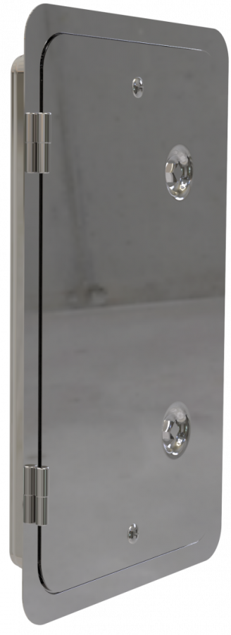 EW PLUS Kastentür Edelstahl