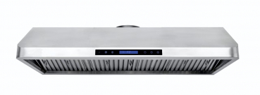 Wandhaube Edelstahl 1200