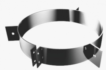 DW PLUS Halterung für Stahldrähte, Doppelwandig - Edelstahl