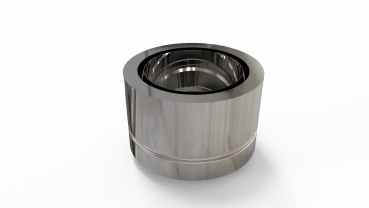 DW PLUS Edelstahl Doppelwandfutter