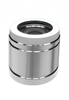 DW PLUS Längenelement 250 mm Doppelwandig - Edehlstahl
