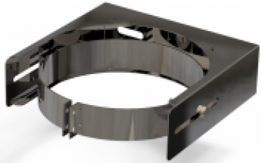 DW PLUS Wandabstandhalter 5–10 cm, Doppelwandig - Edelstahl