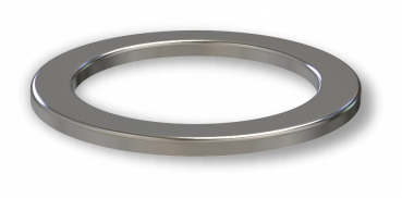 EW PLUS Wandrosette – Edelstahl